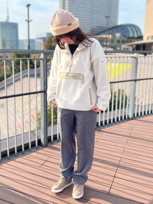 セール】Columbia/ ウィメンズクリスタルベンドハーフジップ