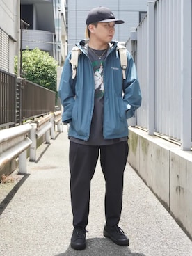 コロンビア公式さん(メンズ・168cm)の夏コーディネート