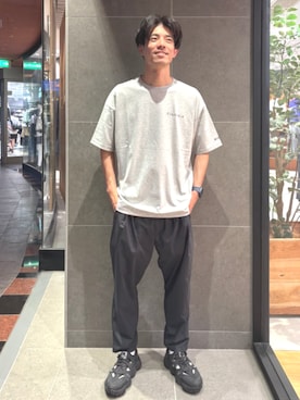 コロンビア公式さん（メンズ・179cm）の夏コーディネート