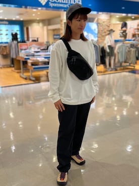 コロンビア公式さん（レディース・162cm）の秋コーディネート