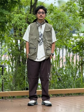 コロンビア公式さんのコーディネート