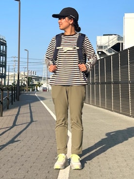 コロンビア公式さん（レディース・160cm）の秋コーディネート