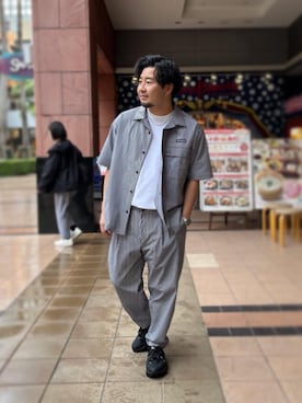 コロンビア公式さん（メンズ・172cm）の夏コーディネート