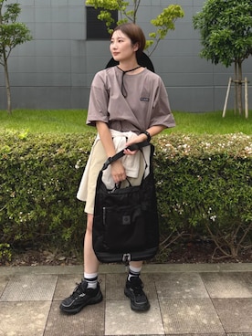 コロンビア公式さん（レディース・155cm）の夏コーディネート