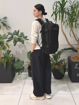 「Columbia（コロンビア）のアイテム」を使った、コロンビア公式さん（レディース・172cm）の秋コーディネート