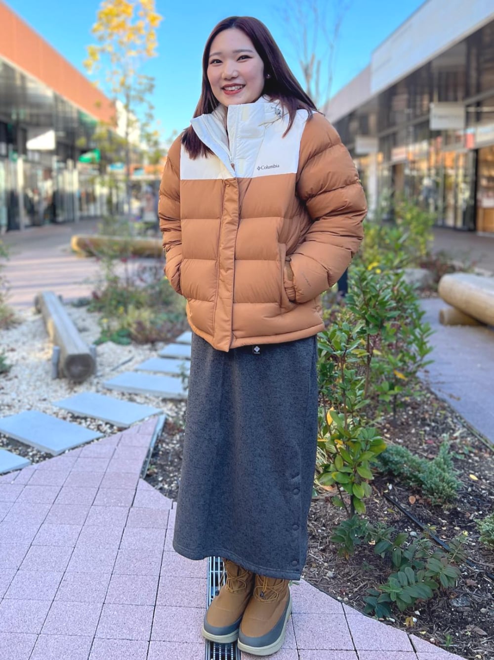 コロンビア公式(CSJ)｜Columbiaのスカートを使った冬コーディネート - WEAR