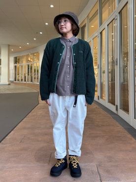 「アイテム（ブルゾン）」を使った、コロンビア公式さん（レディース・150cm）の秋コーディネート