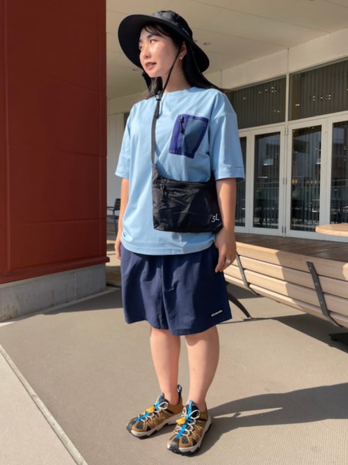 KIOSQUE CC Isa Boulder ニットパンツ　水色 NEAT NEAT Chino - LIGHT BLUE - PURAS