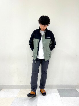コロンビア公式さん(メンズ・167cm)の春コーディネート