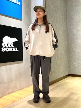 コロンビア公式さん（レディース・151cm）の秋コーディネート