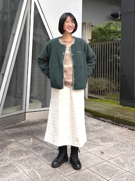 「アイテム（その他トップス）」を使った、コロンビア公式さん（レディース・165cm）の冬コーディネート