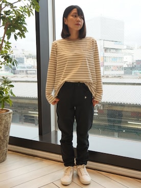 コロンビア公式さん(レディース・161cm)の秋コーディネート