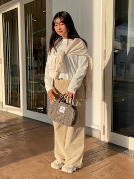 「Columbia（コロンビア）のアイテム」を使った、コロンビア公式さん（レディース・155cm）の春コーディネート