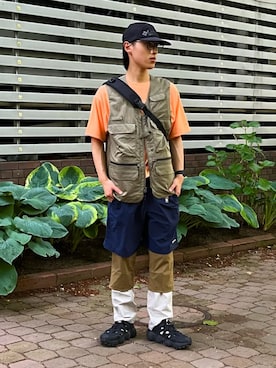 コロンビア公式さん(メンズ・169cm)の夏コーディネート