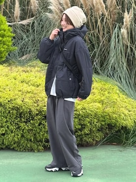 「アイテム（ボディバッグ/ウエストポーチ）」を使った、コロンビア公式さん（レディース・155cm）の秋コーディネート