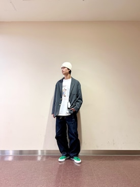 佐藤　壮留さん（メンズ・175cm）の春コーディネート