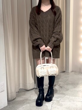 Moeさん(レディース・156cm)の秋コーディネート