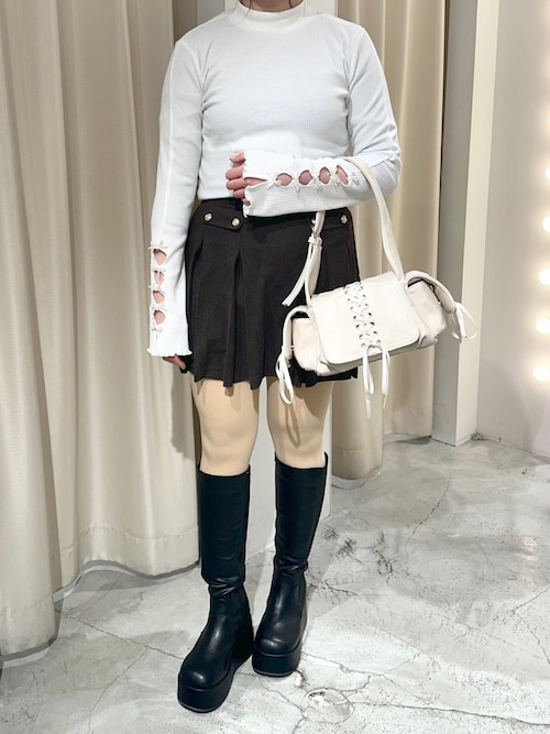 セール】ポケット付きプリーツスカート（スカート）｜one after