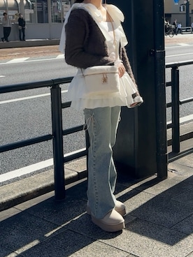 Moeさん（レディース・156cm）の秋コーディネート