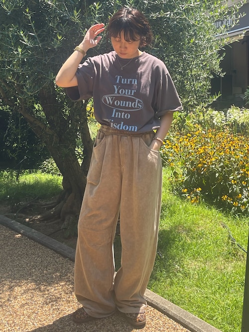 ヴィンテージウォッシュロゴビッグTee