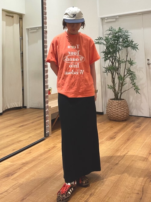 ヴィンテージウォッシュロゴビッグTee