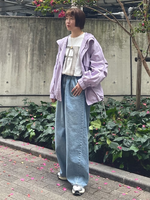 フォトプリントレイヤードロングスリーブTee