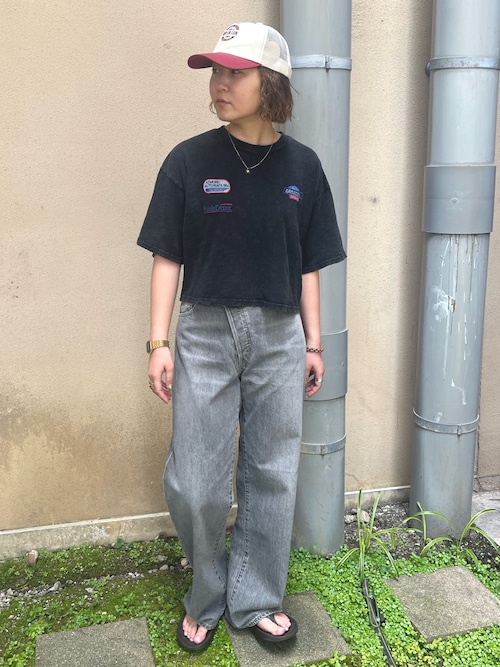 リメイクデザインルーズデニム