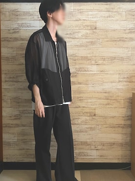 「アツいコーデ全部見せ」｜「アイテム（ジャケット/アウター）」を使った、ひらののさん（メンズ・175cm）の夏コーディネート