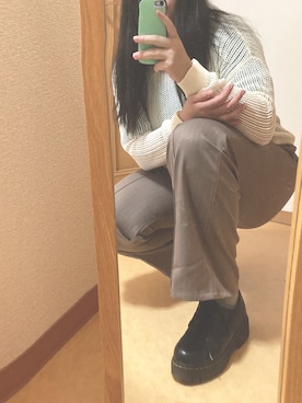「アイテム（スウェットパンツ）」を使った、めぐみさん（レディース・163cm・10代）の夏コーディネート