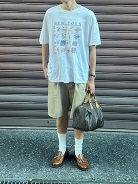 「アイテム（アナログ腕時計）」を使った、F.I.L.O__さん（メンズ・174cm）の夏コーディネート