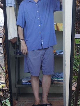 「アイテム（シューズ）」を使った、F.I.L.O__さん（骨格ウェーブ・メンズ・174cm）の夏コーディネート