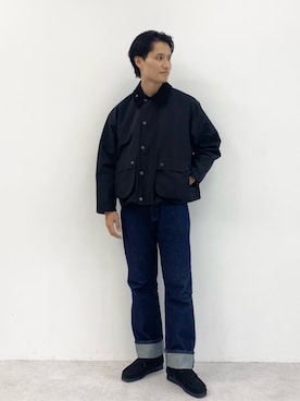 「ベーシック/トラッド」｜「アイテム（ブルゾン）」を使った、waduさん（メンズ・178cm）の秋コーディネート