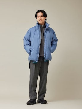 waduさん（メンズ・178cm）の冬コーディネート