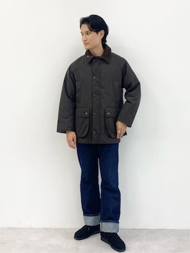 「ベーシック/トラッド」｜「アイテム（ブルゾン）」を使った、waduさん（メンズ・178cm）の秋コーディネート