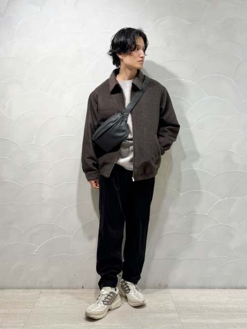 エピレザー グリーン ボディバッグ ECCO Pinch Large レザークロスボディバッグ | グリーン