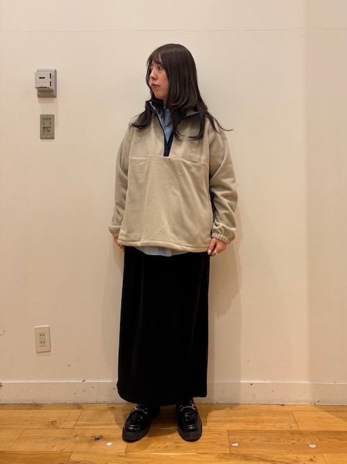 『UR TECH』マルチカラーフリーススタンドプルオーバー