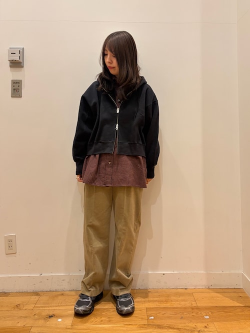 FORK&SPOON　ネルチェックシャツ