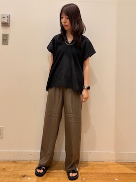 Rikoさん(レディース・162cm)の夏コーディネート