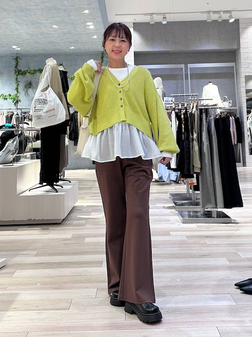 ポンチフレアパンツ 630162（その他パンツ）｜LEPSIM（レプシィム）の