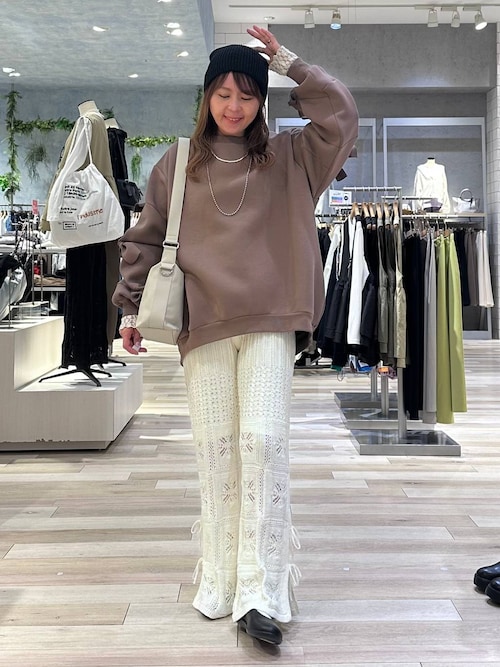 パフエアリボンチュニック 582450（スウェット）｜LEPSIM（レプシィム