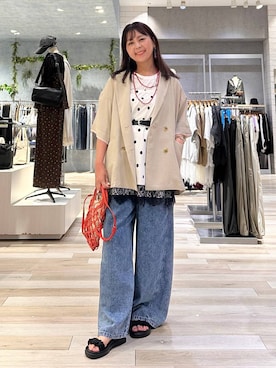 sankichi1346さん（レディース・159cm）の夏コーディネート