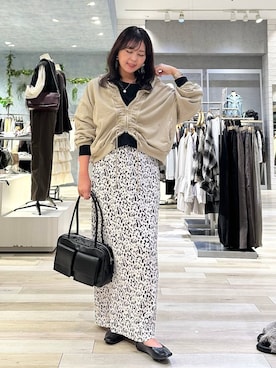 「HARE（ハレ）のアイテム（イヤリング）」を使った、sankichi1346さん（レディース・159cm）の秋コーディネート