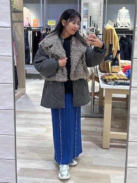 「アイテム（マタニティウェア/グッズ）」を使った、sankichi1346さん（レディース・159cm）の秋コーディネート