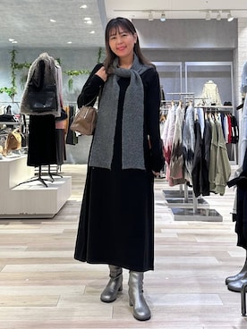 「アイテム（ワンピース/ドレス）」を使った、sankichi1346さん（レディース・159cm・40代）の秋コーディネート