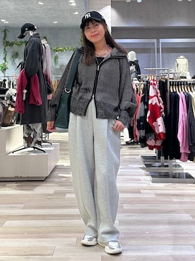 「アイテム（スウェットパンツ）」を使った、sankichi1346さん（レディース・159cm・30代）の秋コーディネート