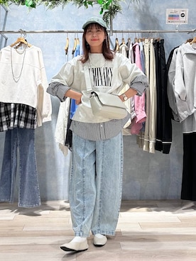 sankichi1346さん（レディース・159cm）の春コーディネート