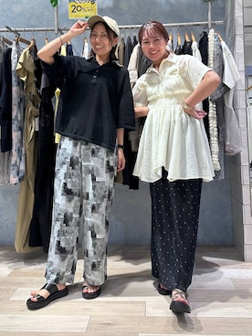 「LEPSIM（レプシィム）の【NEW ERA】コットンフラックスキャップ　617079（キャップ、ベージュ系）」を使った、sankichi1346さん（レディース・159cm）の春コーディネート