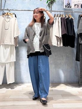 sankichi1346さん（レディース・159cm）の春コーディネート