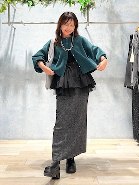 「HARE（ハレ）のアイテム（アクセサリー）」を使った、sankichi1346さん（レディース・159cm）の秋コーディネート