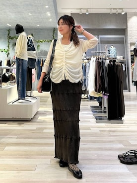 「アイテム（マタニティウェア/グッズ）」を使った、sankichi1346さん（レディース・159cm）の夏コーディネート